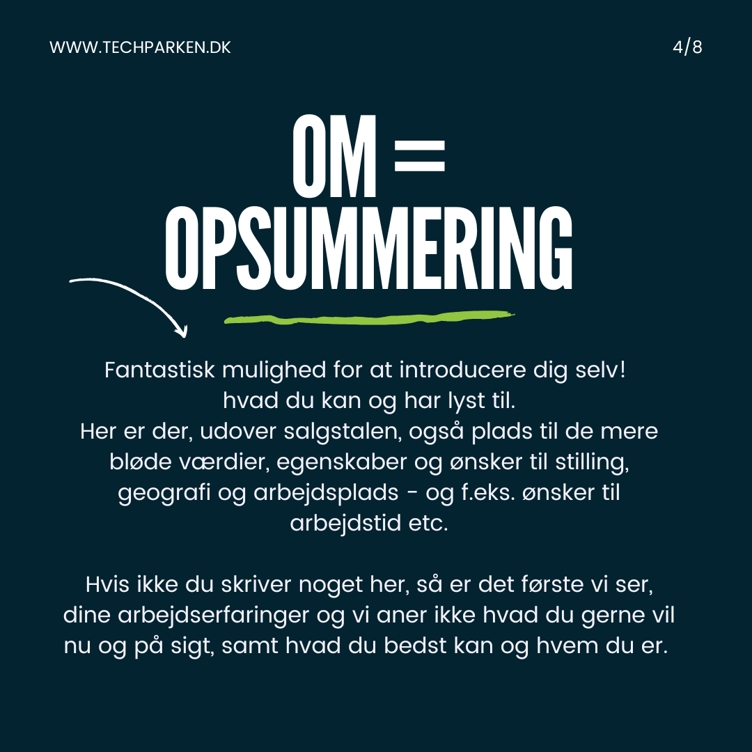 Sådan bliver du jobsøgende - slide 4