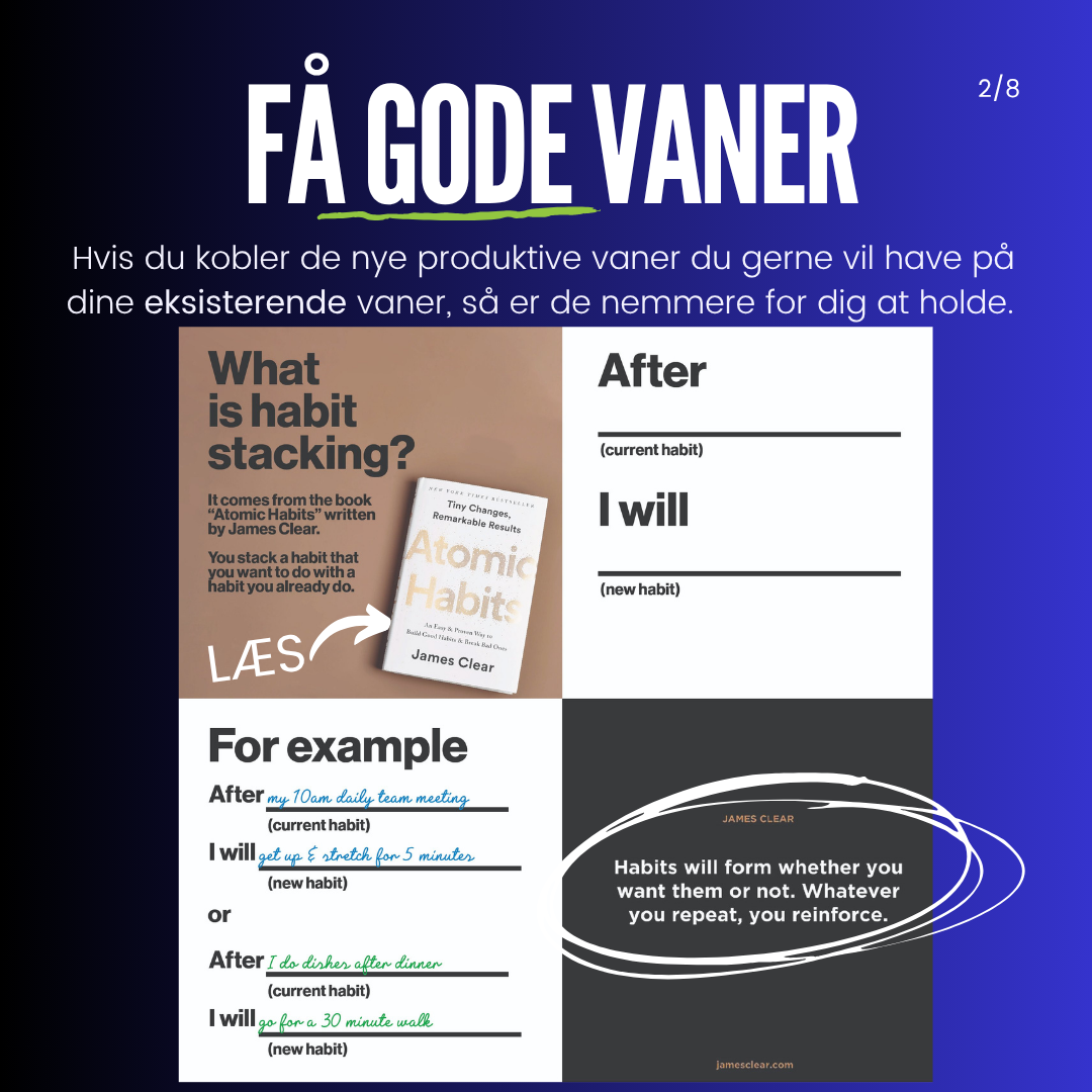 8 produktivitets tips der virker – slide 2