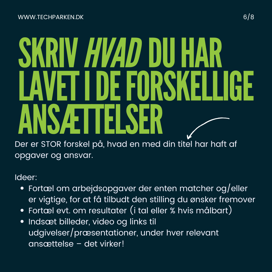 Sådan bliver du jobsøgende - slide 6