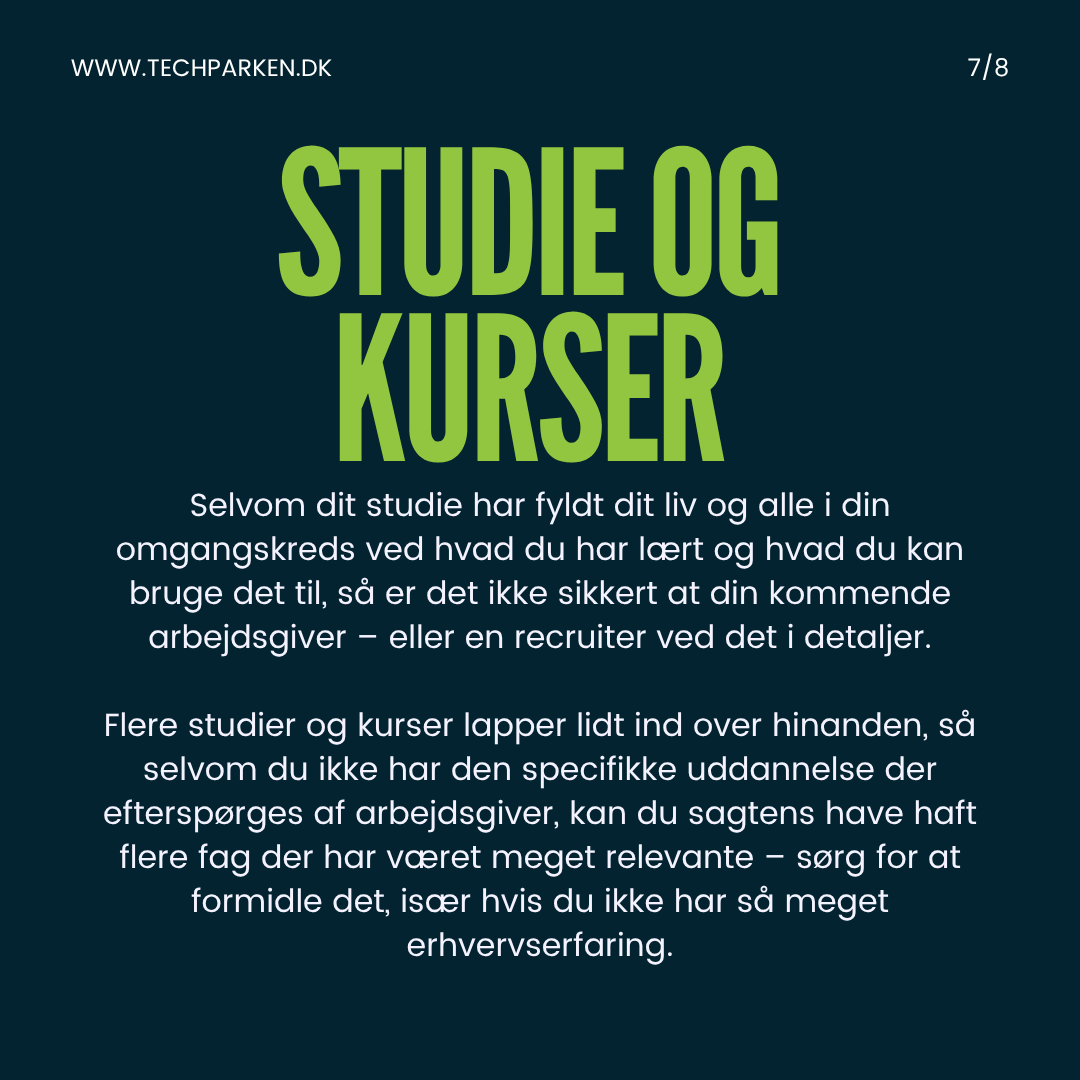 Sådan bliver du jobsøgende - slide 7
