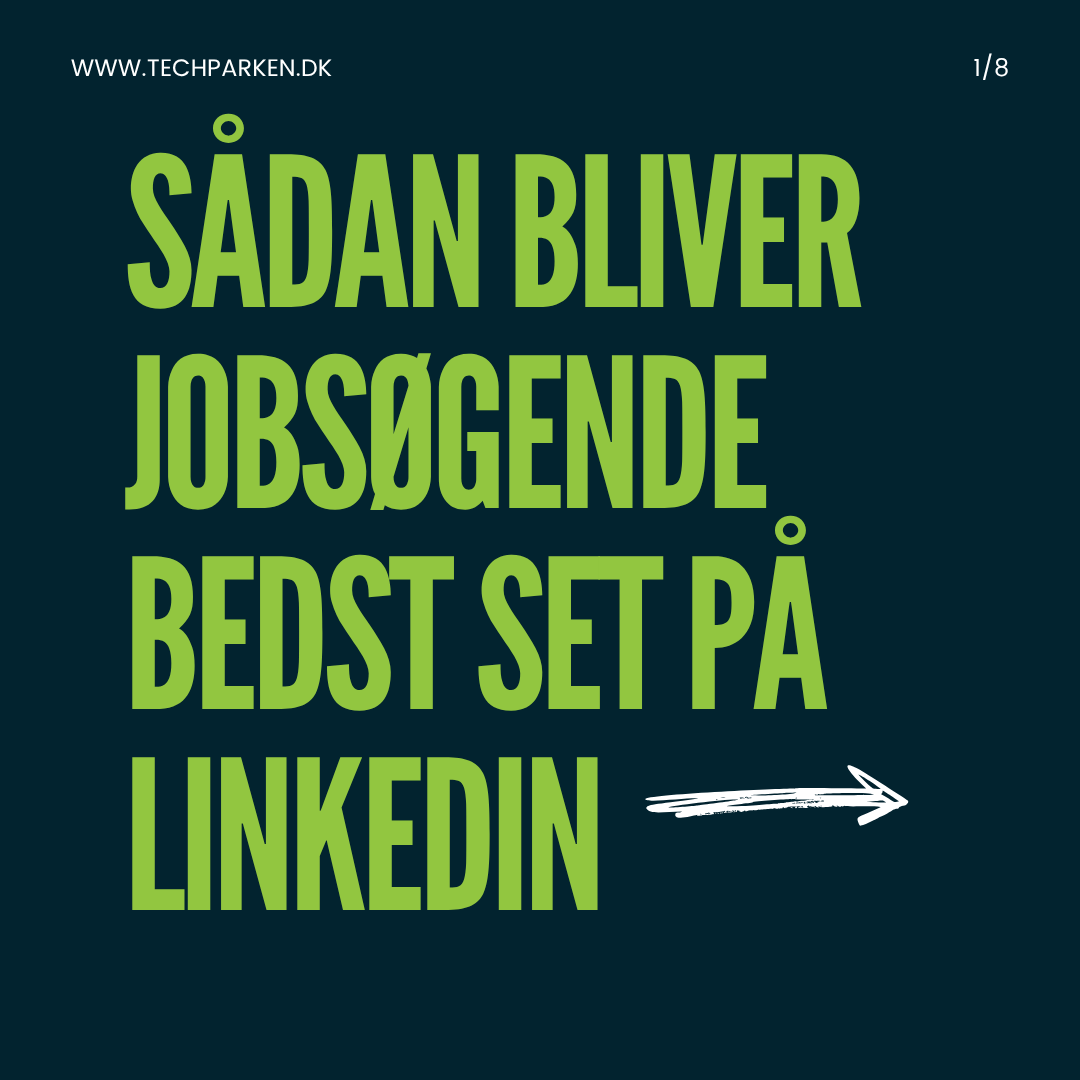 Sådan bliver du jobsøgende - slide 1